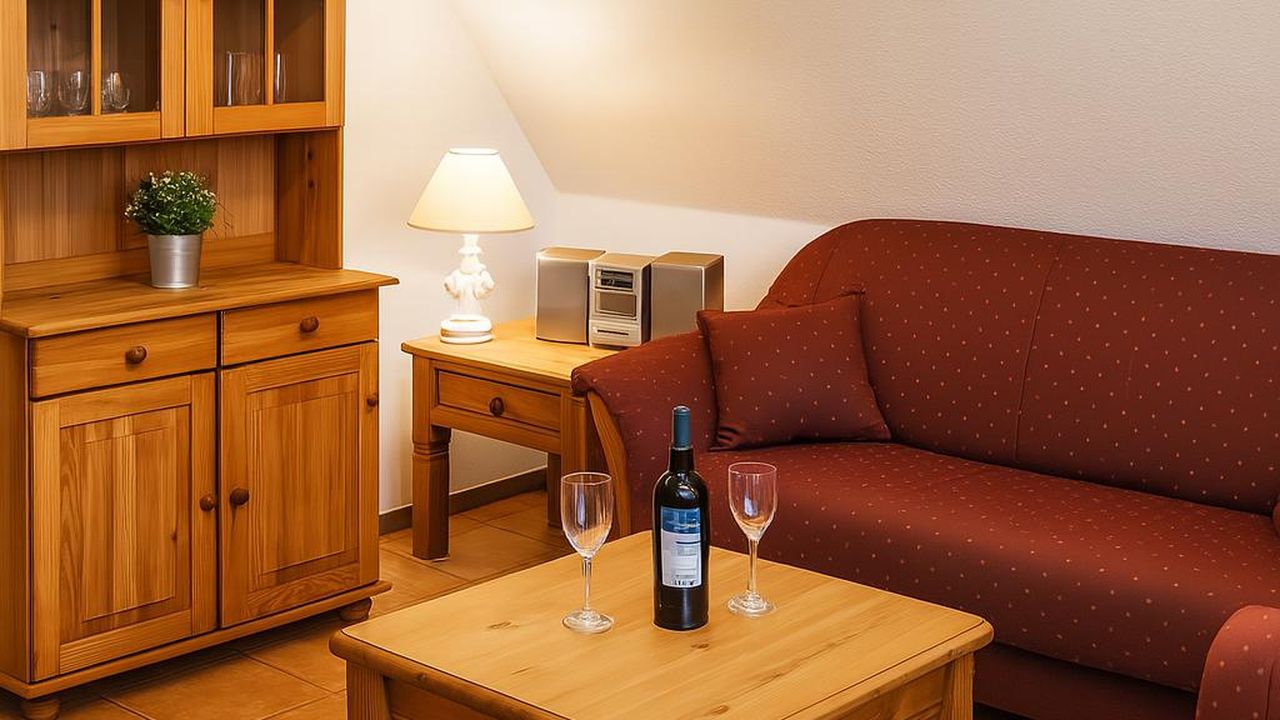 Wohnzimmer im Obergeschoss Wohnzimmer im Obergeschoss